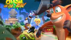 Megjelent a Crash Bandicoot: On the Run!, mobilon is lehetünk sávos bandikutok kép