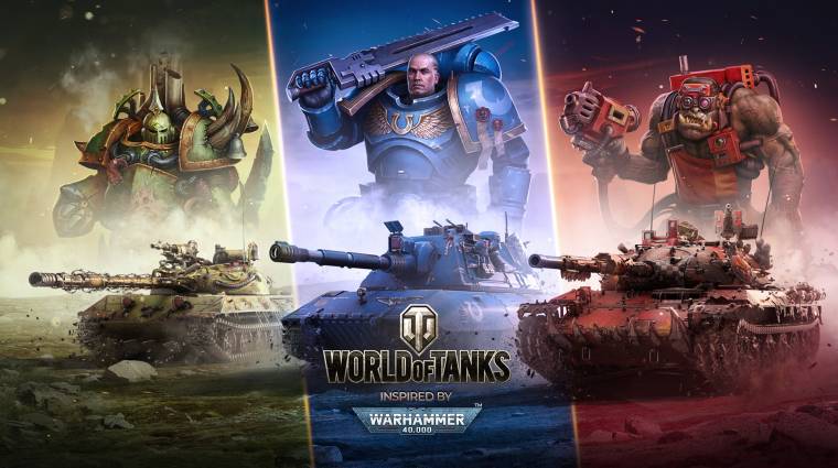 Az Istencsászár dicsőségére Warhammer 40,000 tankokkal bővül a World of Tanks bevezetőkép