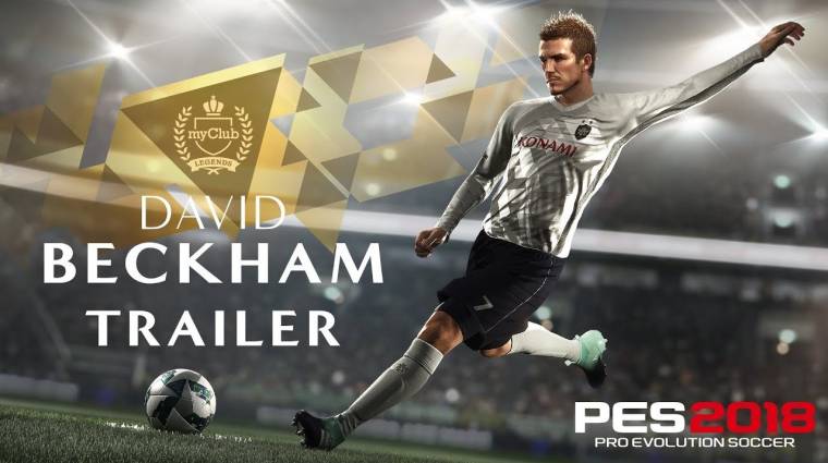 Pro Evolution Soccer 2018 - csavard be, mint Beckham bevezetőkép