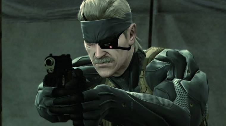 Metal Gear Solid 4 - Solid Snake digitálisan támad bevezetőkép