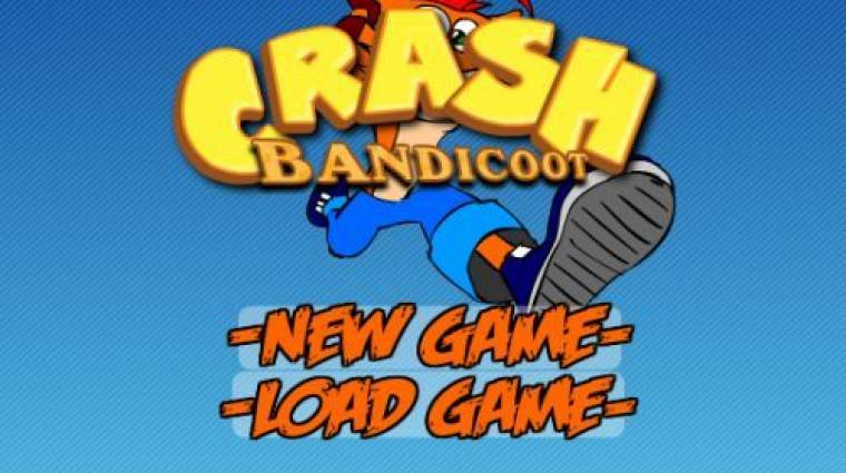 Crash Bandicoot a böngészőben! bevezetőkép