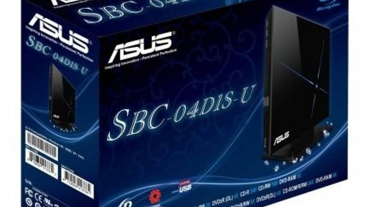 Csinos ASUS külső Blu-ray meghajtó bevezetőkép