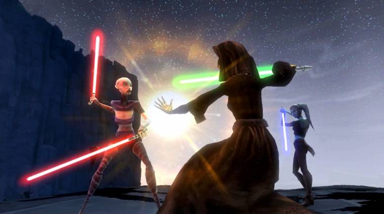 Star Wars: The Clone Wars Republic Heroes fénykard párbajok bevezetőkép