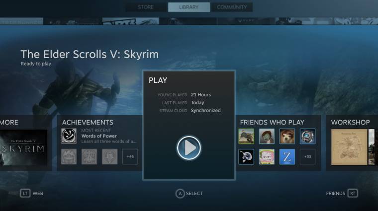 Hosszú idő után a Valve lecseréli a Steam teljes képernyős módját bevezetőkép