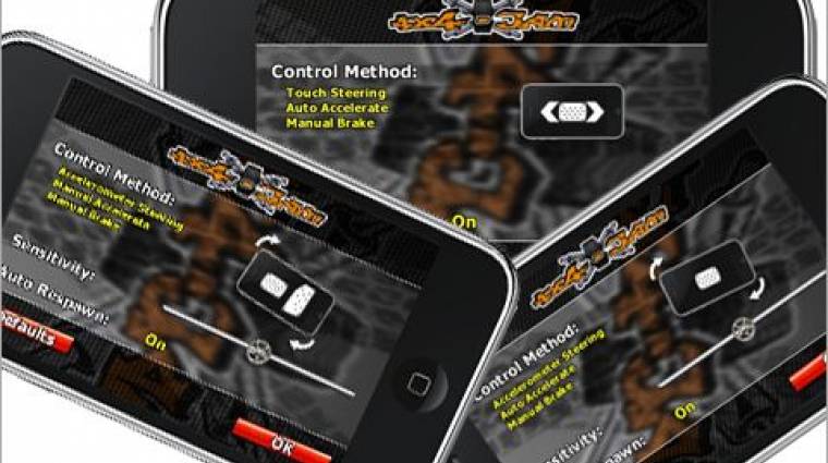4x4jam - az egykori 1nsane alapjain készült magyar iPhone játék bevezetőkép