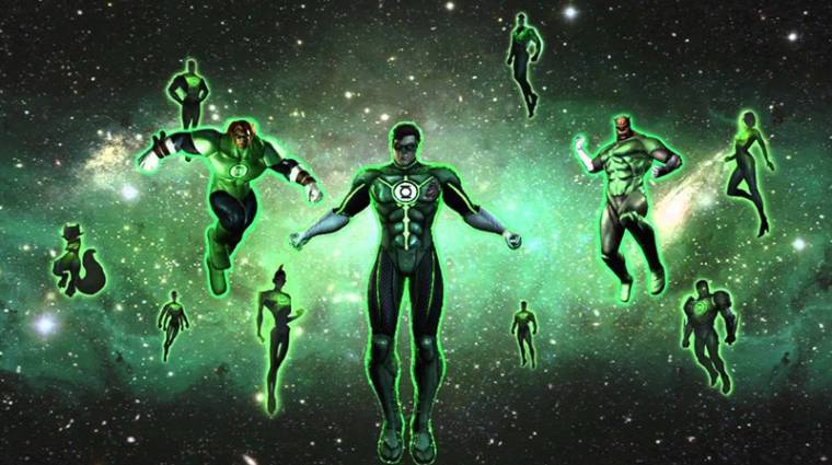 Bemutatkozhat a Green Lantern Corps. egyik tagja az Igazság Ligájában kép