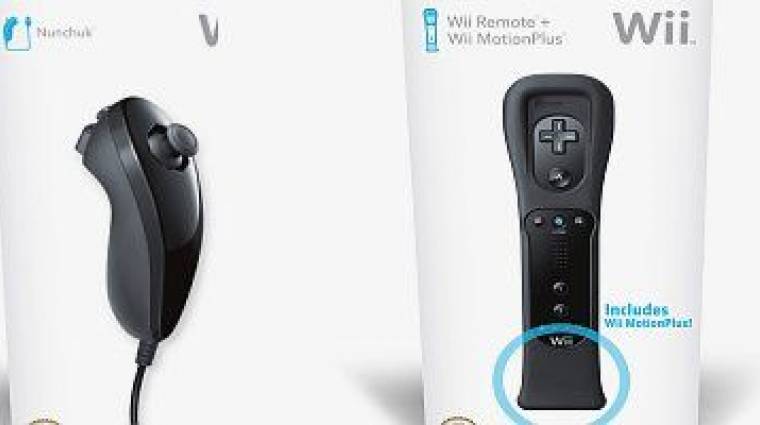 Nintendo Wii - hamarosan jönnek a fekete kiegészítők. bevezetőkép
