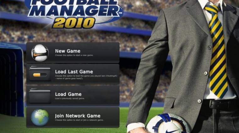 Football Manager 2010 demo bevezetőkép