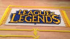 Így néz ki a League of Legends 44 000 dominóból kirakva kép