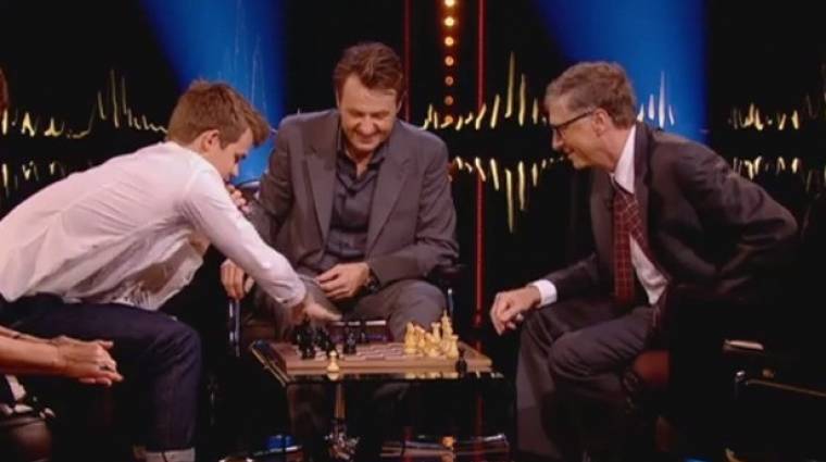 Bill Gates 71 másodpercet bírt a sakkmester ellen bevezetőkép