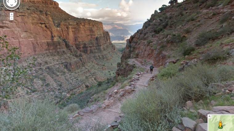 A Grand Canyonban is sétálhatunk a Google Maps-szel kép