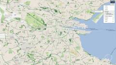 Biciklis-útvonalakkal újított a Google Maps kép