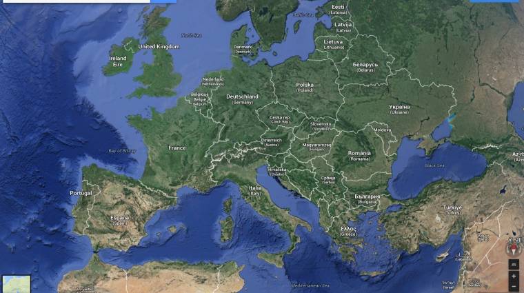 Élesítették az új webes Google Maps-et kép