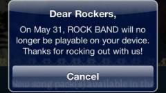 Játszhatatlan lesz a Rock Band iOS-en kép