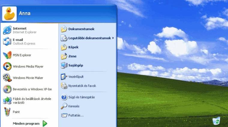 Egy év múlva búcsúzik a Windows XP kép