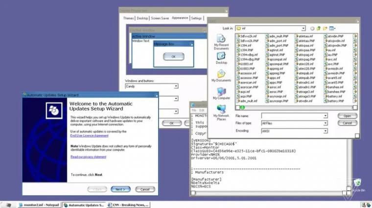Titkos Mac OS X-témát is csinált anno a Windows XP-hez a Microsoft kép