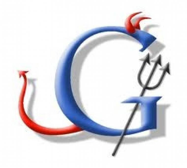 gonosz Google logo