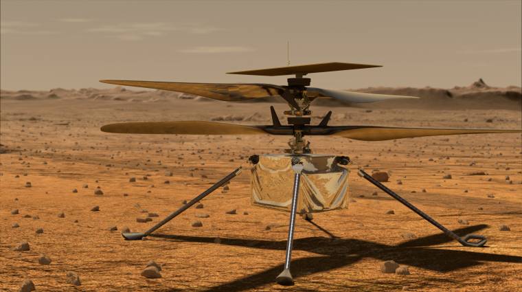 Probléma adódott, csak később repülhet a NASA Marson lévő helikoptere kép