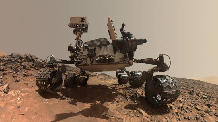 Földönkívüli bejárat vagy egyszerű kőképződmény? - különös dolgot fényképeztek le a Marson kép