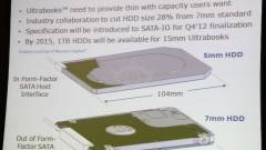 Az Intel 5 milliméteres HDD-ket akar kép