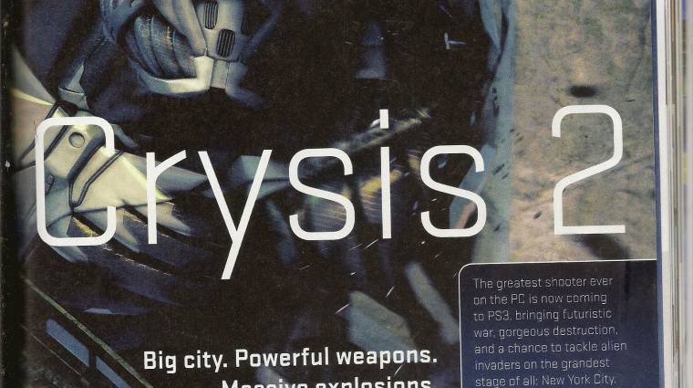 Crysis 2 - Pofás lopott képek bevezetőkép
