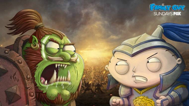 Warcraft-témájú részt kap a Family Guy bevezetőkép