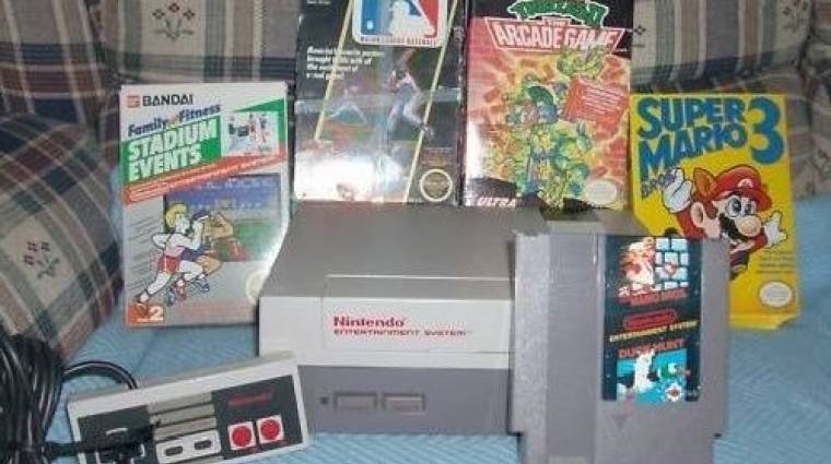 Anyuka az eBayen eladott egy régi NES-t és öt játékot - 13 ezer dollárért! bevezetőkép