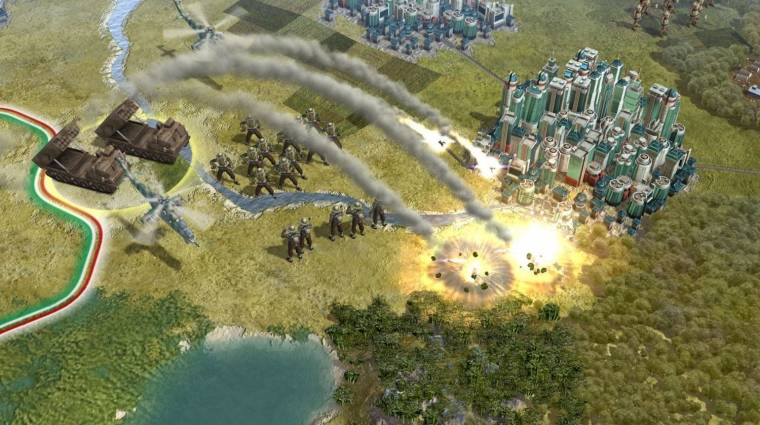 Civilization V - itt bizony világháború lesz bevezetőkép