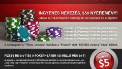 Poker Heaven - Vasárnapi ingyenes versenyek a GameStar támogatásával kép