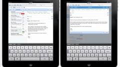 Itt az iPad-re optimalizált Gmail kép