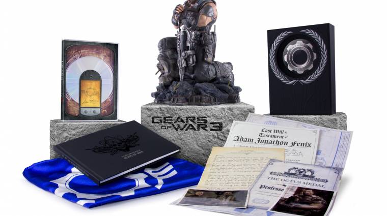 Gears of War 3 akció és a különleges kiadások tartalma bevezetőkép