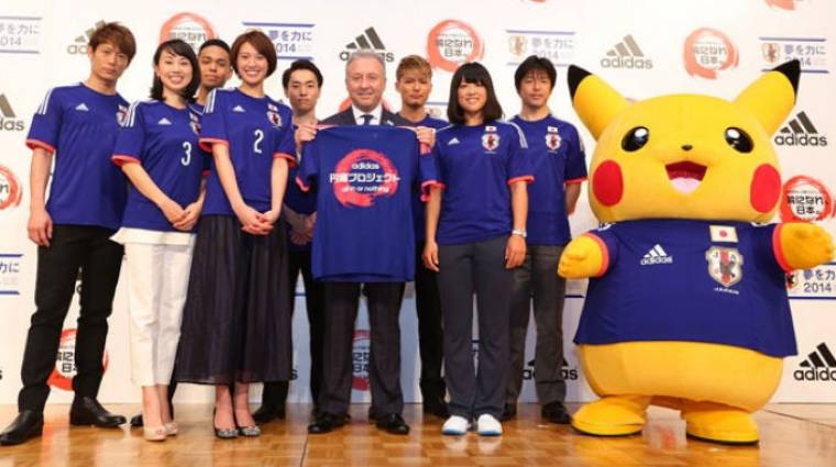 Pikachu lesz a japán focicsapat kabalája bevezetőkép