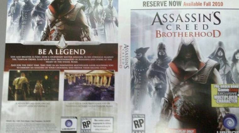 Assassin's Creed: Brotherhood - már hivatalos bevezetőkép