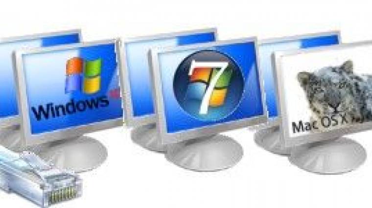 Behálózott rendszerek: hálózat Windows 7, Vista, XP és Macintosh közt kép