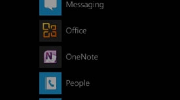 Látványos felületek a Windows Phone 7-ben kép