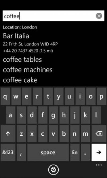 Google Search for Windows Phone 7