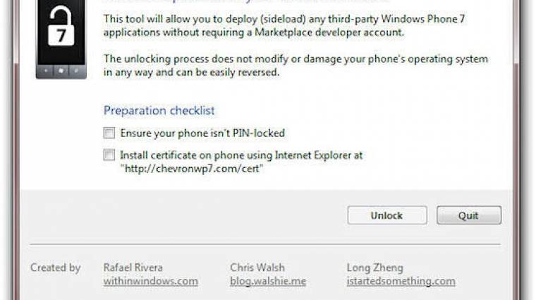 Indulhat a Windows Phone 7 fejlesztés Visual Basic-ben kép
