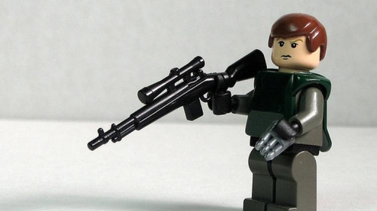 LEGO Lee Enfield mesterlövész puska - FPS módban bevezetőkép
