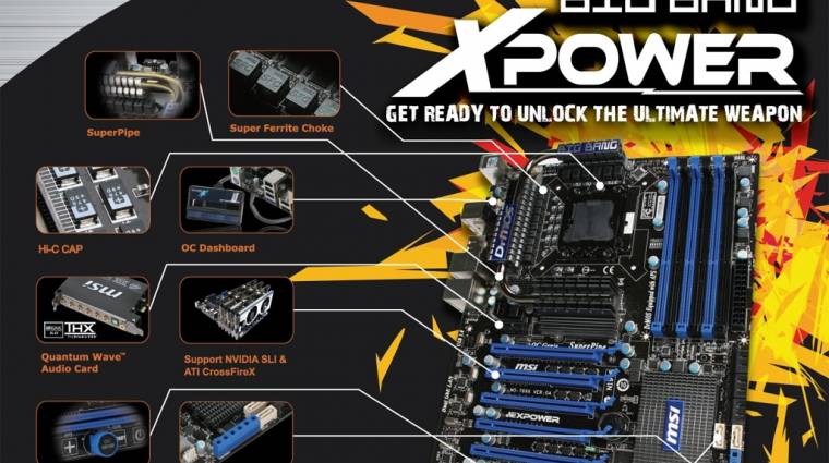 MSI Big Bang XPower - X58-as nagy durranás bevezetőkép