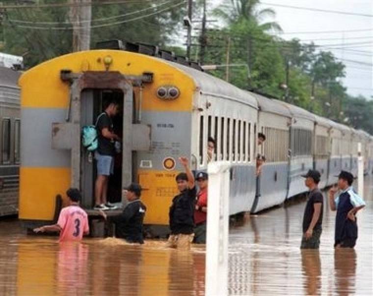 árvíz Thaiföldön