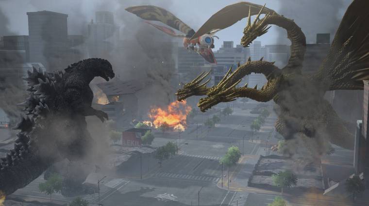 Godzilla VS trailer - furcsa lények köpködik egymást színes sugárral  bevezetőkép