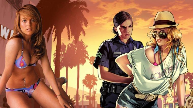 Grand Theft Auto V - Lindsay Lohan támad bevezetőkép