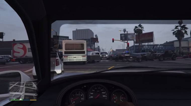 Grand Theft Auto V - ilyen közlekedési dugó sincs minden játékban (videó) bevezetőkép