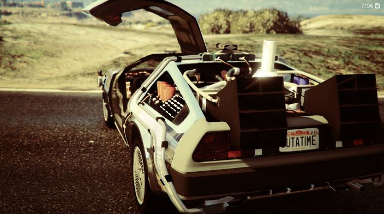 Grand Theft Auto V - mehetsz egy kört a Vissza a jövőbe DeLoreannel bevezetőkép