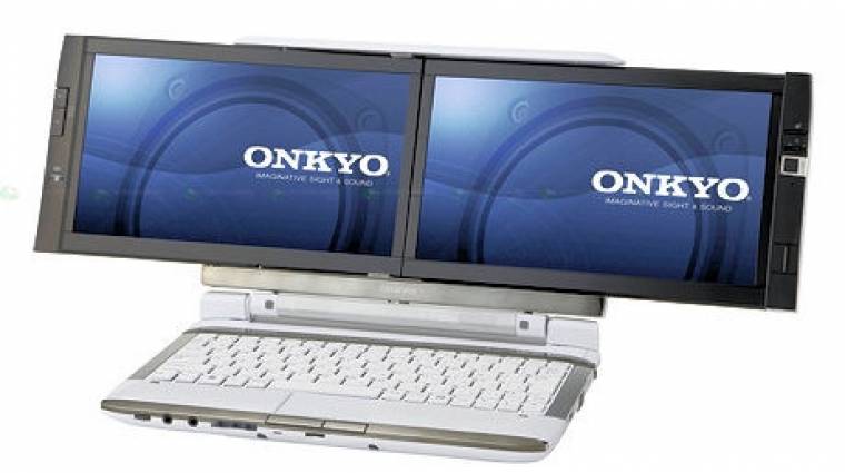 Két kijelzős netbook az Onkyo-tól kép