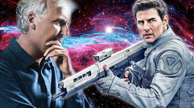 James Cameron és Tom Cruise majdnem csináltak egy valóban az űrben játszódó filmet kép