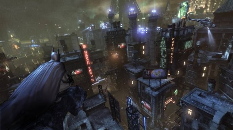 Batman: Arkham City - PhysX összehasonlító videó bevezetőkép