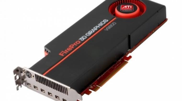 AMD ATI FirePro V9800 - a professzionális grafikus kártya kép