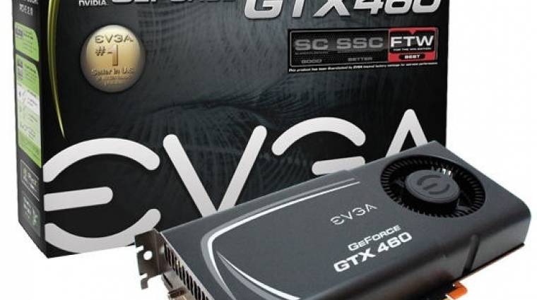 EVGA GeForce GTX 460 FTW duó kép