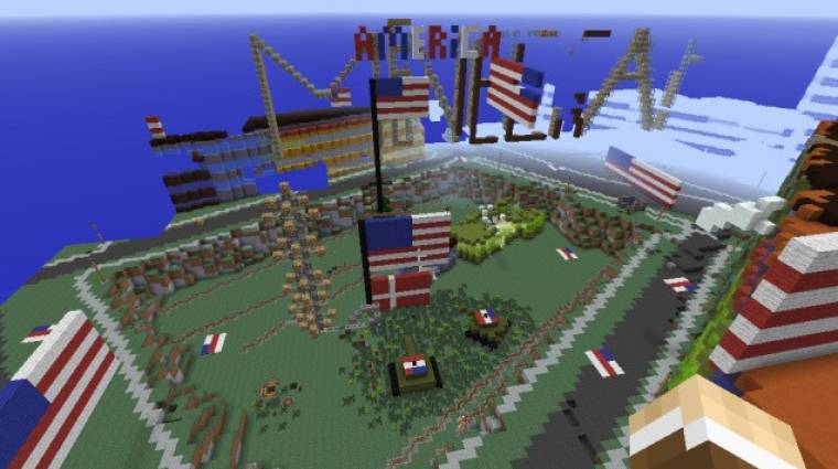 Minecraft - Amerika elfoglalta Dániát bevezetőkép